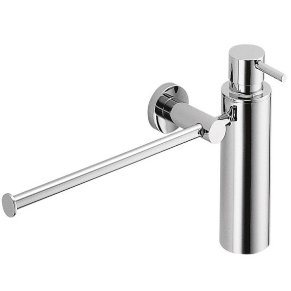 Полотенцедержатель с дозатором COLOMBO DESIGN PLUS W4975 настенный цвет хром