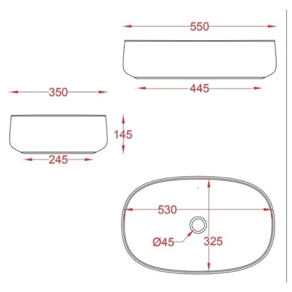Раковина Artceram Cognac Quadro накладная без отверстий  цвет Zync yellow COL003 12 00