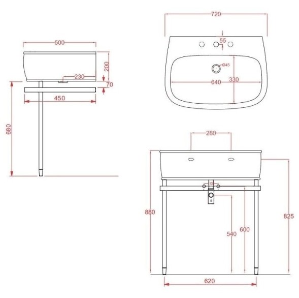 Раковина Artceram Azuley подвесная с одним отверстием цвет белый AZL003 01 00