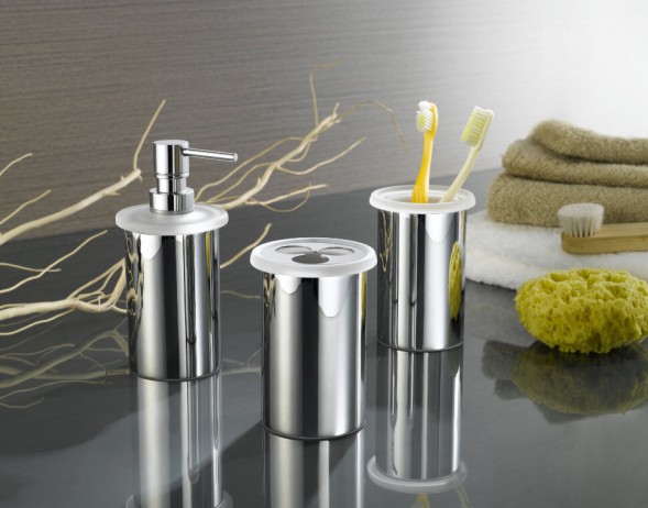 Дозатор LANGBERGER LUGANO 23023A настольный цвет хром