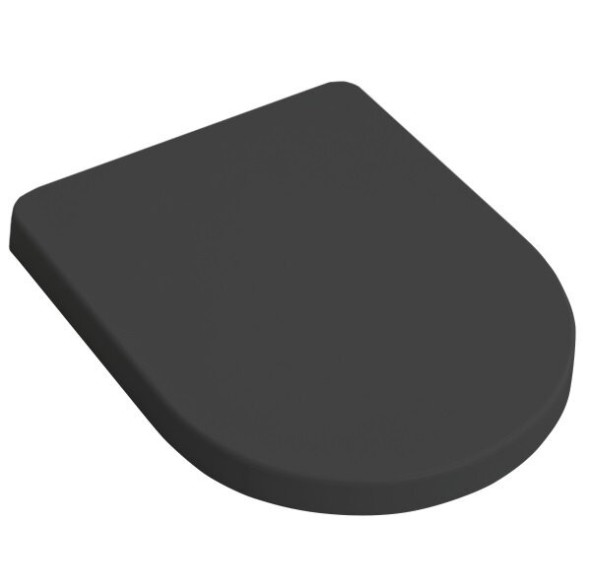 Сиденье с крышкой Artceram File 2.0 с микролифтом цвет черный FLA00203
