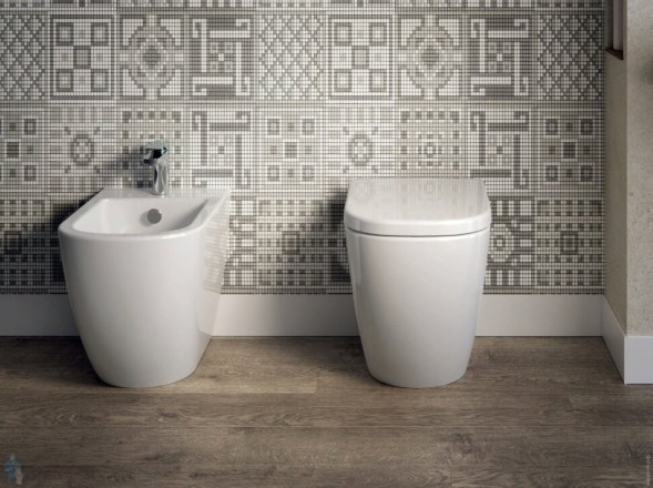 Биде Artceram Faster напольное с одним отверстием  цвет белый FSB002 01 00