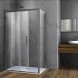 Vincea Душевой уголок Софт (Soft) VSR-3SO8013CLGM, 1300*800, вороненая сталь, стекло прозрачное