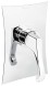Emmevi Ares, встраиваемый в стену однорычажный смеситель для душа, цвет хром 76009/CR