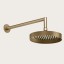 Gessi Верхний душ, Inciso, шгв 218*498*185, цвет  черный брашированный металл  58185#707