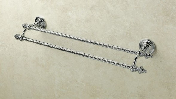 Stil Haus Giunone, полотенцедержатель двойной, цвет хром