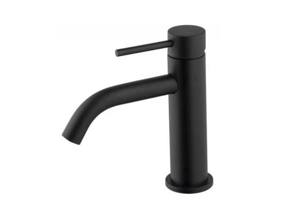 Смеситель для раковины, Fima Carlo Frattini, Spillo Up, цвет-черный матовый F3031XSNS