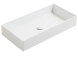 Раковина SIMAS AGILE накладная без отверстий эмалированная с 4 сторон цвет белый AG80