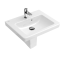 Villeroy&amp;Boch Раковина, Subway 2.0, шг 450*370, отверстия для смесителя-1, цвет-альпийский белый 7315F501