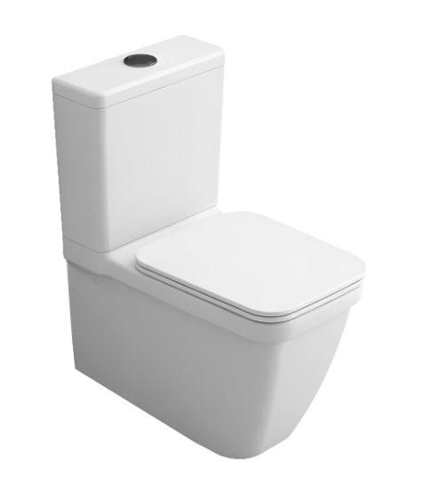 Унитаз HATRIA ERIKA PRO Q Y1BV01 напольный моноблок под бачок слив универсальный цвет белый