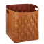 Корзинка COLOMBO DESIGN ADJ 1047.09/30 настольная цвет коньяк/бордо