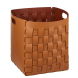 Корзинка COLOMBO DESIGN ADJ 1047.09/30 настольная цвет коньяк/бордо