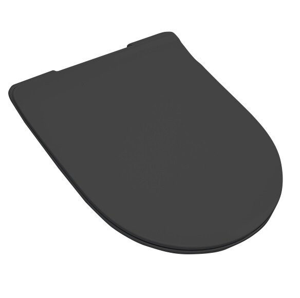 Сиденье с крышкой Artceram File 2.0 с микролифтом цвет черный матовый FLA014 17