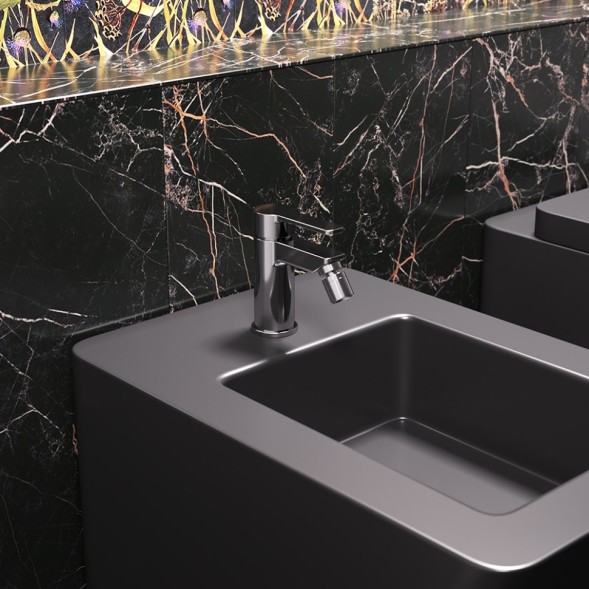 Paini 92CR3062SFTKM Смеситель для биде Арена с д/к, хром