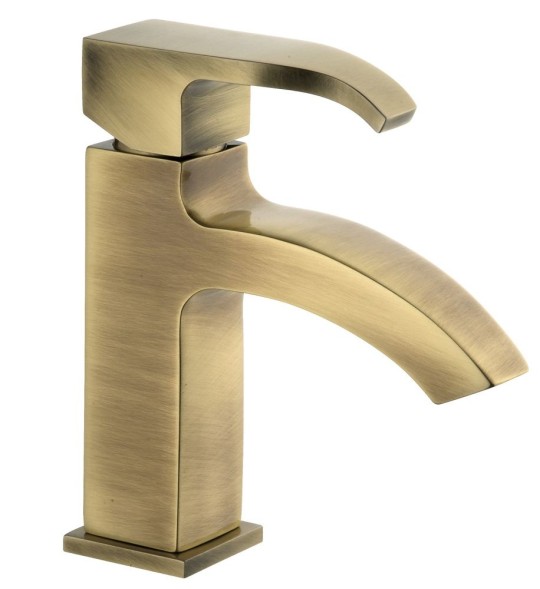 Emmevi Niagara, однорычажный смеситель для раковины с донным клапаном, цвет бронза 74003/BR