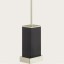 Gessi Ёршик, Rettangolo, шгв 140*95*424, цвет колбы черный, цвет Никель PVD  20820#720