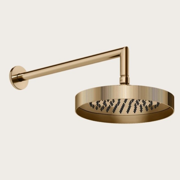 Gessi Верхний душ, Inciso, шгв 300*300*266, цвет  черный матовый  58252#299