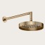 Gessi Верхний душ, Inciso, шгв 300*300*266, цвет  черный матовый  58252#299