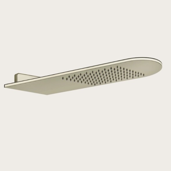 Gessi Верхний душ, Tremillimetri, Tondo, 300*550, цвет брашированная бронза PVD  33071#726