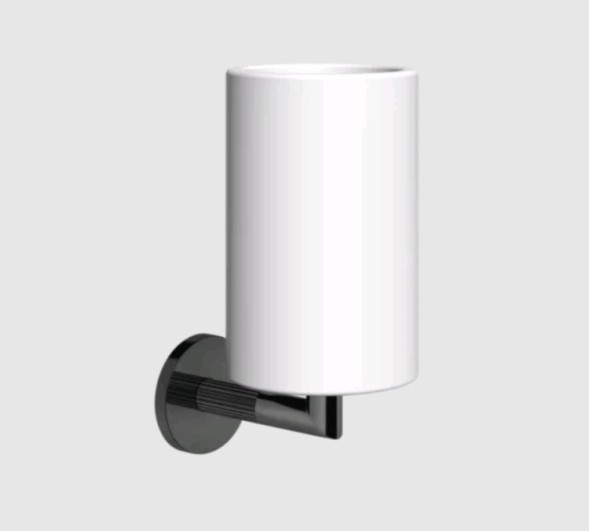 Gessi Стакан, Ingranaggio, шгв 75*107*171, цвет белый#брашированный никель 63807#149