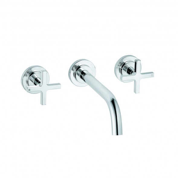 Смеситель KLUDI NOVA FONTE Classic 201440520 для раковины настенный встраиваемый со скрытой частью