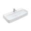 Villeroy&amp;Boch Раковина, Finion, шгв 1000*470*105, отверстия для смесителя-1 сквозное, 2 промаркированных, CeramicPlus, цвет-альпийский белый 41681BR1