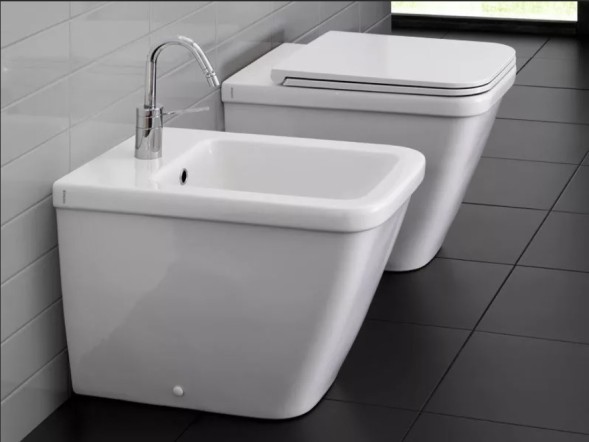 Унитаз HATRIA ERIKA PRO Q YXHY01 напольный слив универсальный цвет белый