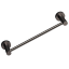 Полотенцедержатель COLOMBO DESIGN PLUS W4909.GL широкий цвет графит
