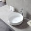 Vincea Раковина Солид Серфейс (Solid Surface)  VBS-6S16MW, 450*450*130, накладная, цвет белый матовый