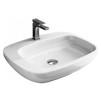 Раковина Artceram Dial подвесная/накладная с одним отверстием цвет белый DAL001 01 00