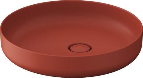 Duravit Раковина, DuroCast, UltraResist, шгв 460*460*130, отверстия для смесителя-отсутствуют, цвет Корица матовая 266146HC79