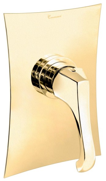 Emmevi Ares, однорычажный встраиваемый смеситель для душа, цвет античное золото 76009/OA