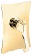 Emmevi Ares, однорычажный встраиваемый смеситель для душа, цвет античное золото 76009/OA