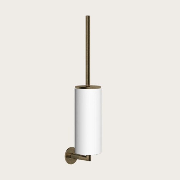 Gessi Ёршик, Anello, шгв 76*107*470, цвет колбы белый, цвет брашированная бронза PVD  63719#726