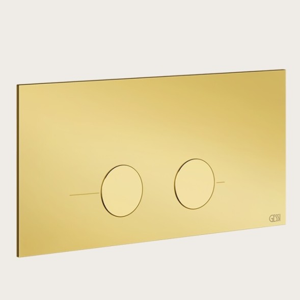 Gessi Клавиша смыва, для унитаза, шгв 215*5*145, цвет темная бронза 54617#845