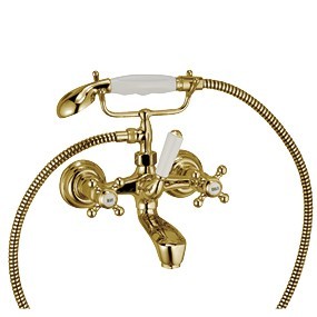 Смеситель KLUDI ADLON 51441452 для ванны с изливом с подключением шланга