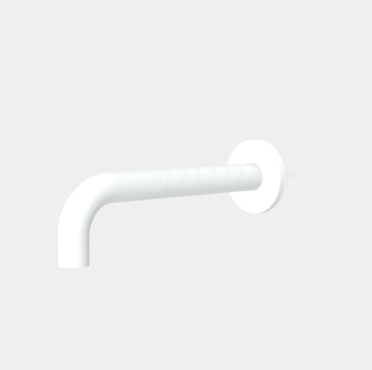 Излив, Fima Carlo Frattini, Shower accessories, цвет-белый матовыйF2929BS