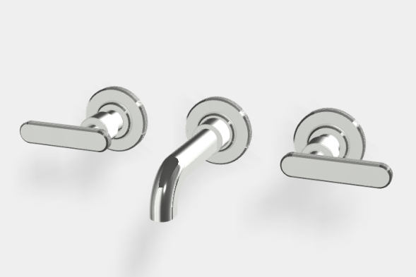 Смеситель для раковины, Fima Carlo Frattini, Park Lane, цвет-хром F1331/5NCR