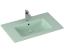 Раковина ISVEA SistemaT накладная ШГВ 810*465*140 отверстия для смесителя 1 цвет мятно-зеленый матовый 10SL51081-2T