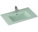 Раковина ISVEA SistemaT накладная ШГВ 810*465*140 отверстия для смесителя 1 цвет мятно-зеленый матовый 10SL51081-2T