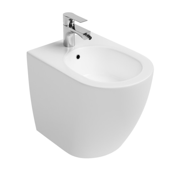 Биде напольное ISVEA Infinity цвет белый глянцевый 10NF42001