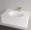 Villeroy&amp;Boch Раковина, Antao, шгв 650*400*145, отверстия для смесителя-отсутствуют, CeramicPlus, цвет-камень белый 4A7465RW