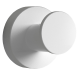 Крючок COLOMBO DESIGN PLUS W4917.BM одинарный цвет белый матовый