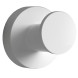Крючок COLOMBO DESIGN PLUS W4917.BM одинарный цвет белый матовый