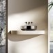 Vincea Раковина прозрачная  VBS-6T16B, 450*450*130, накладная, цвет черный