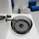 Vincea Раковина прозрачная  VBS-6T16B, 450*450*130, накладная, цвет черный