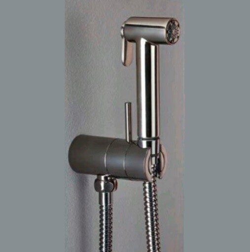 Nicolazzi Гигиенический душ с круглым смесителем 5523T OL цвет латунь