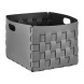 Корзинка COLOMBO DESIGN ADJ 1048.03/01 настольная напольная цвет серый/черный