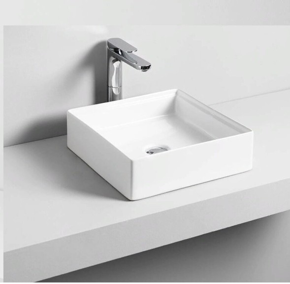 Раковина Artceram Scalino накладная без отверстий  цвет белый  SCL001 01 00