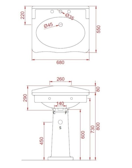 Пьедестал Artceram Hermitage цвет черный HEC002 03 00